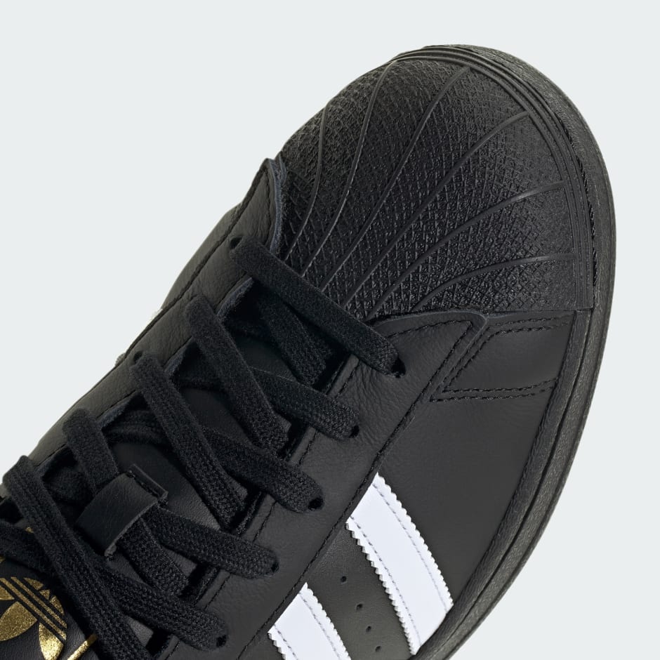 Adidas superstar grey and black best sale