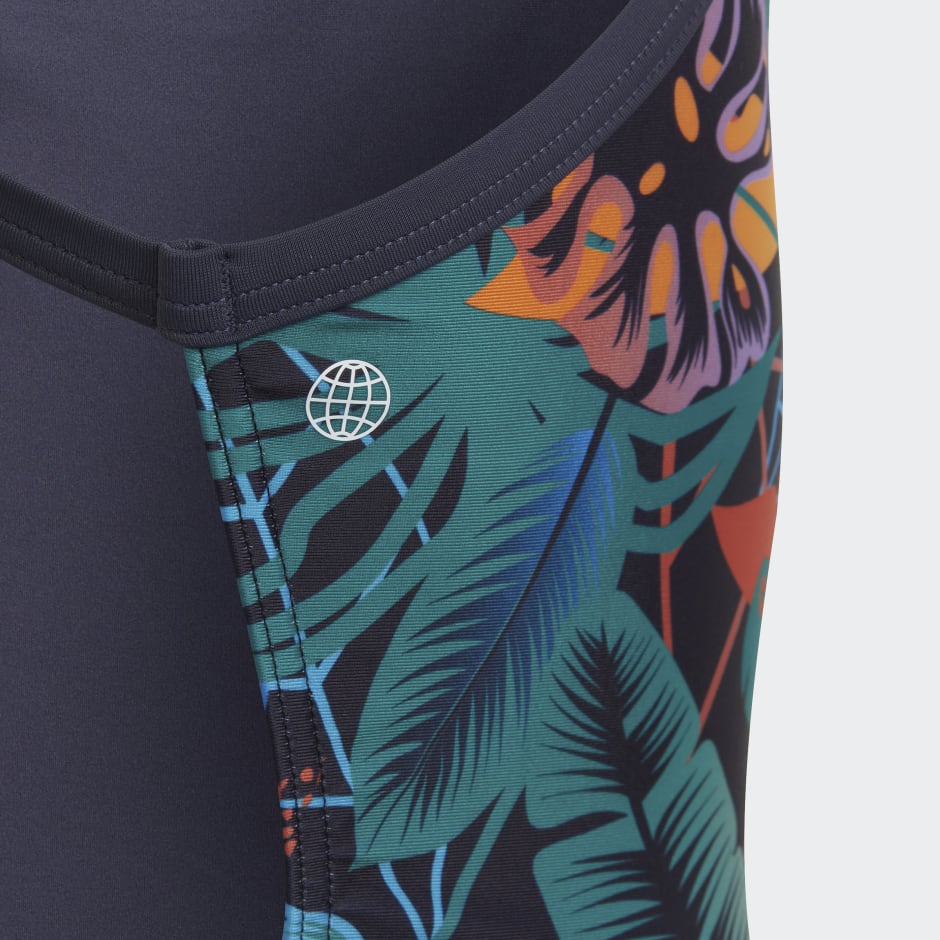 adidas originals lotus print basketball shorts