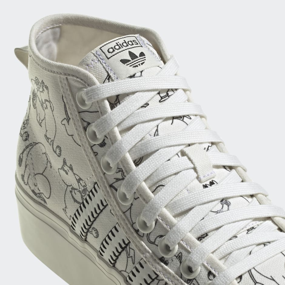 Seis Produce reserva adidas adidas Nizza x Moomin Platform Mid Shoes - White | adidas SA