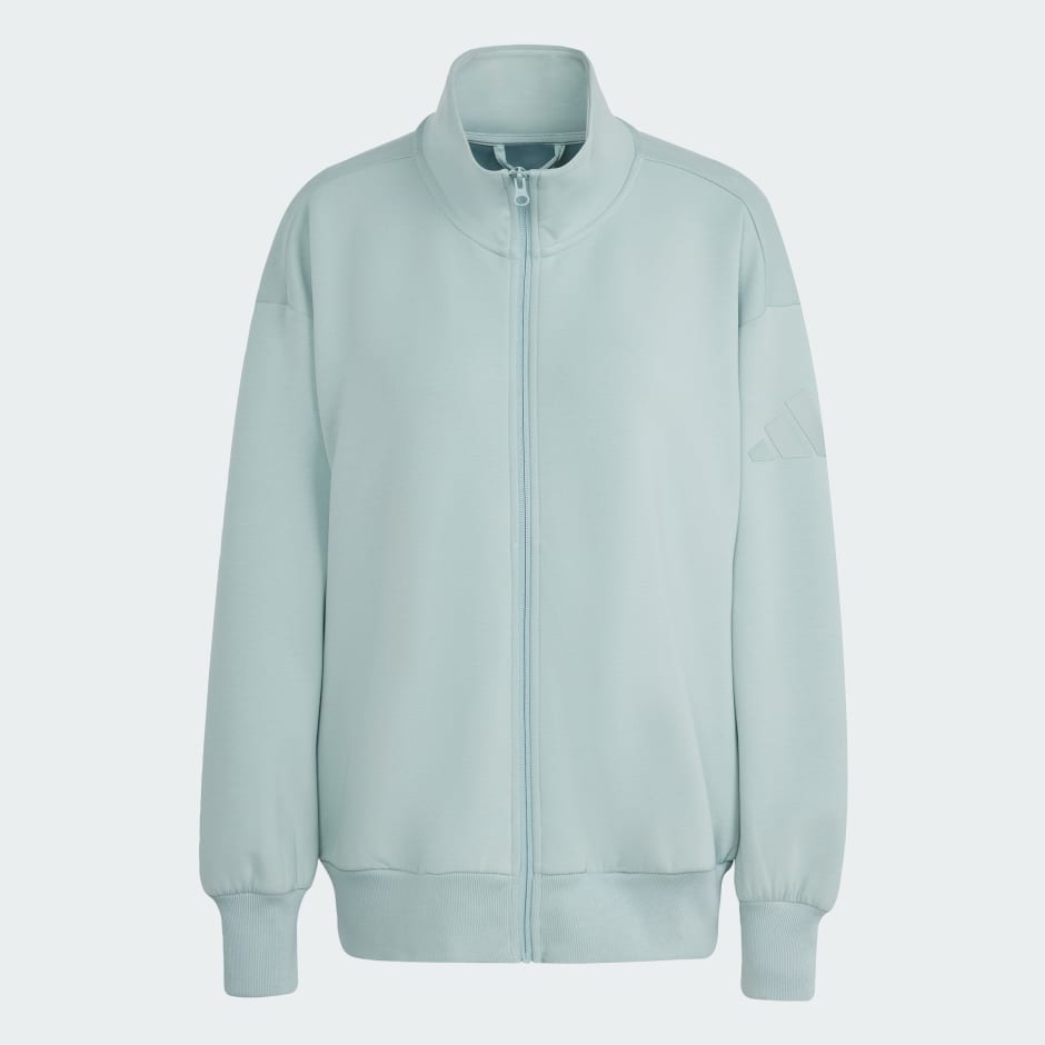 Majica &scaron;irokog kroja s patentnim zatvaračem cijelom duljinom Soft Lux