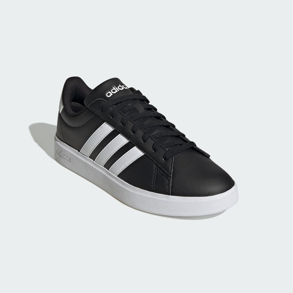 adidas Grand Court Cloudfoam Comfort Shoes - Black | adidas UAE