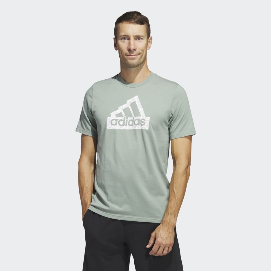 Men's Clothing - City Escape Graphic Tee - Green | adidas Egypt