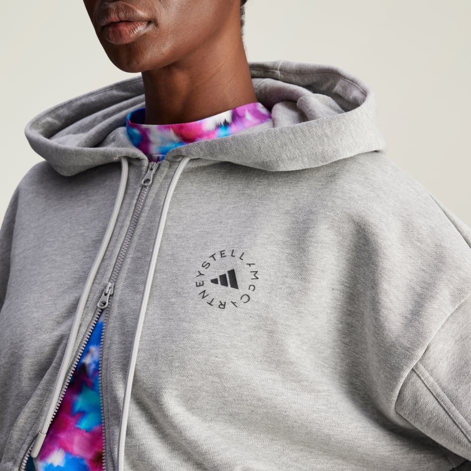 adidas by Stella McCartney Sportswear Cropped Hoodie