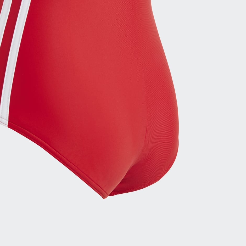 adidas Originals Adicolor 3 Stripes Swimsuit Red adidas TZ