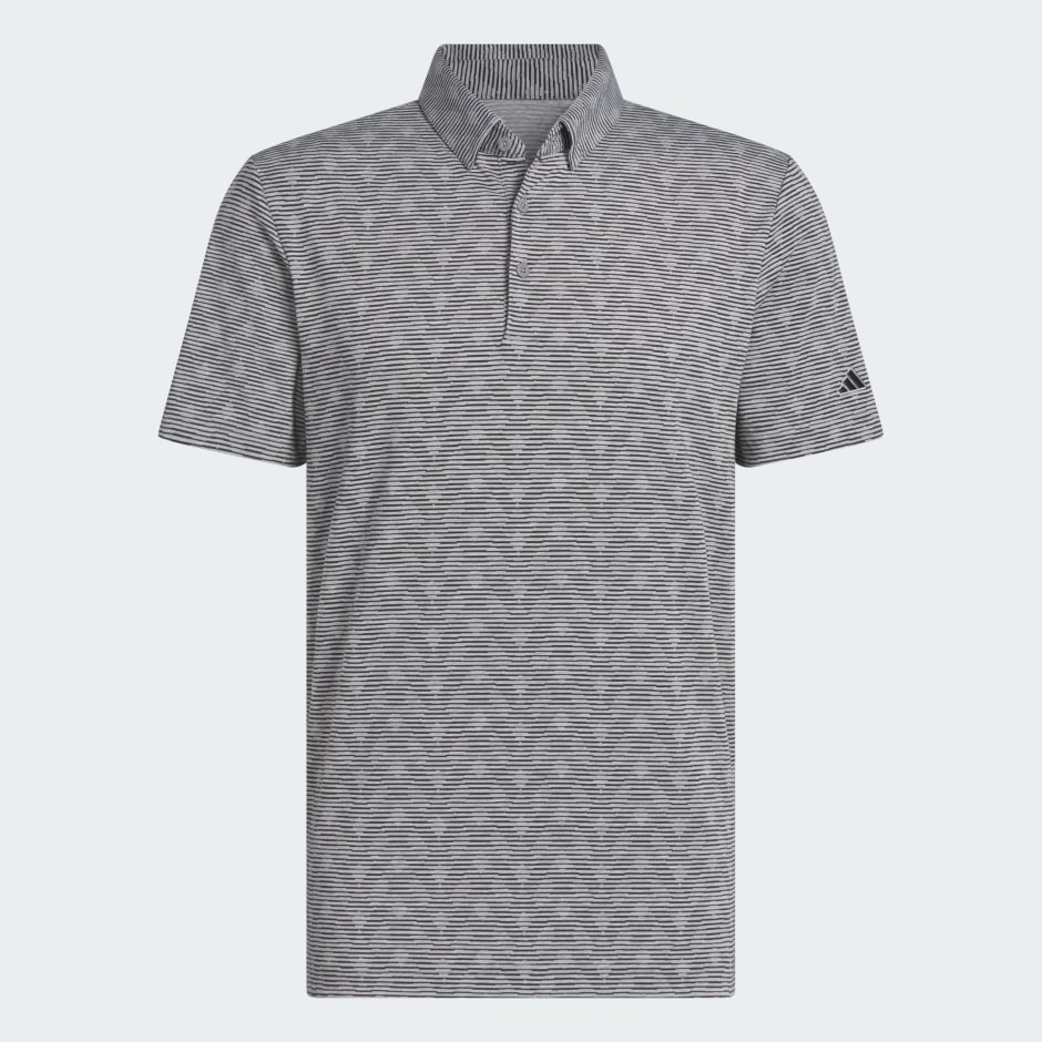Tricou polo Go-To cu imprimeu &icirc;n dungi