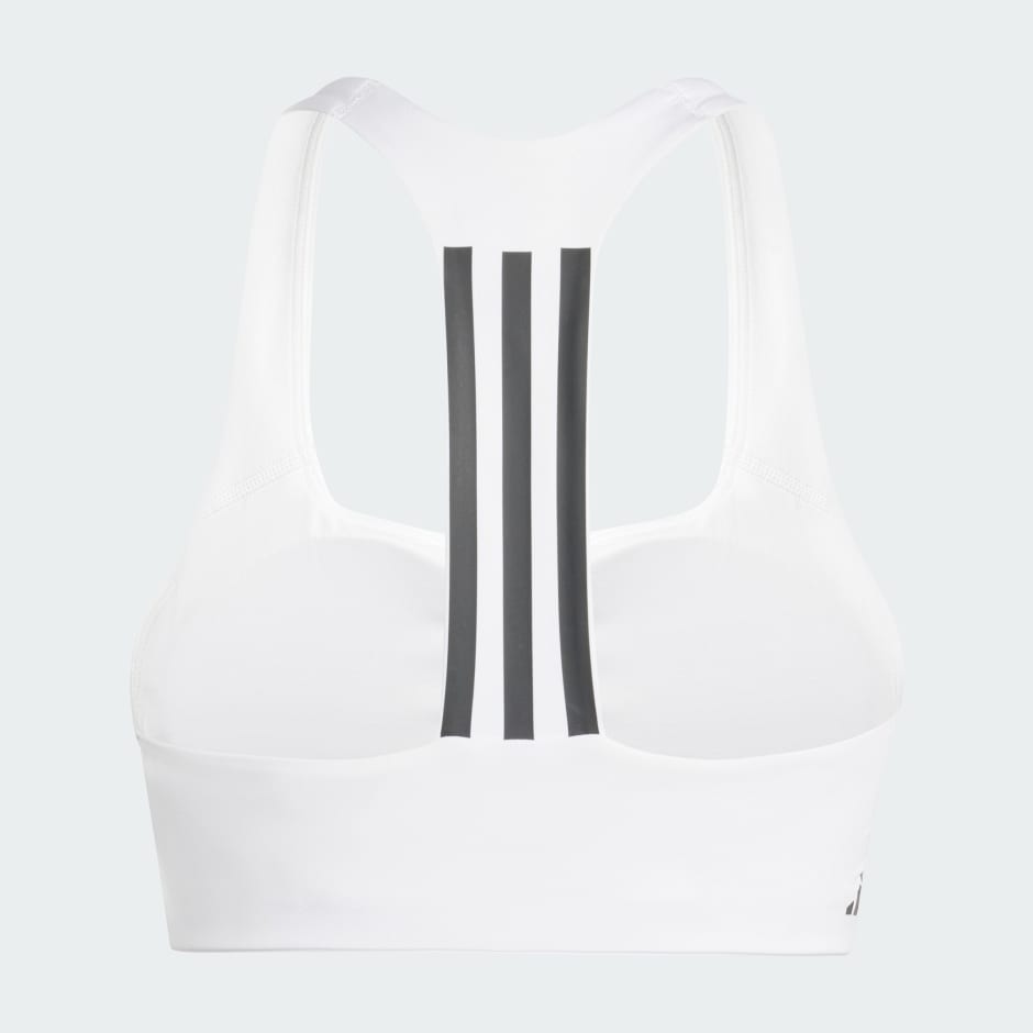 Powerimpact Training Medium-Support 3-Stripes Bra