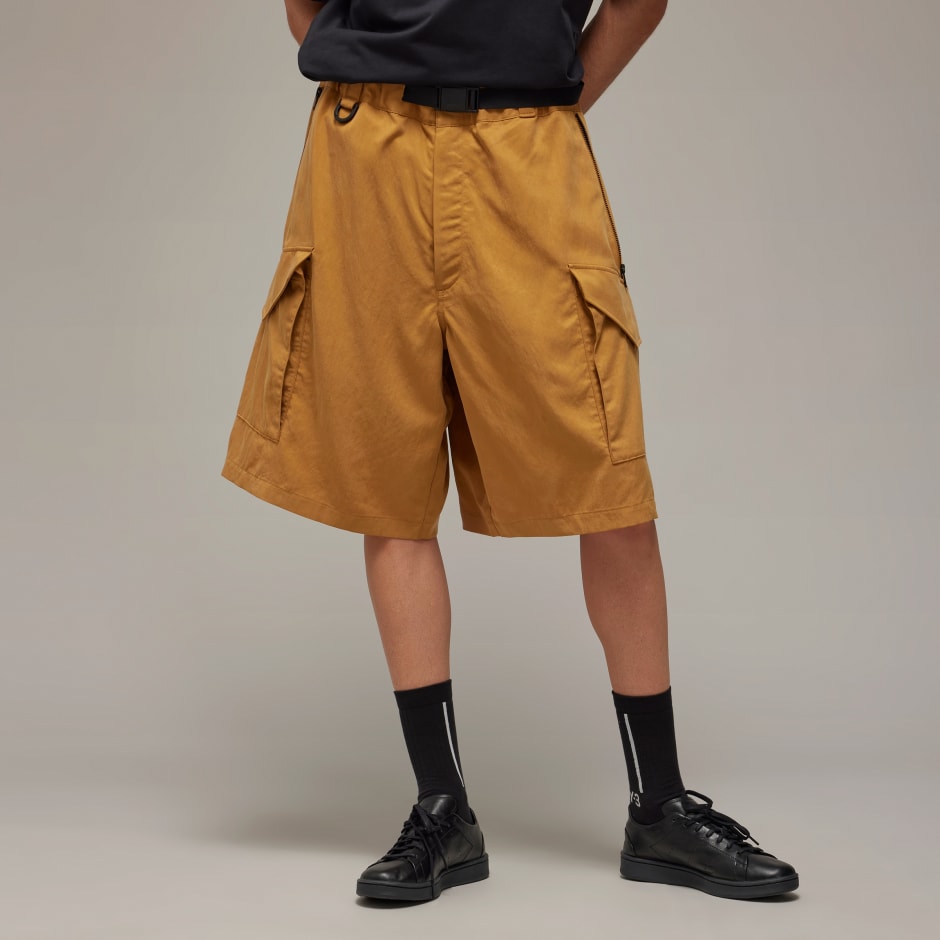 Y-3 Washed Twill Shorts