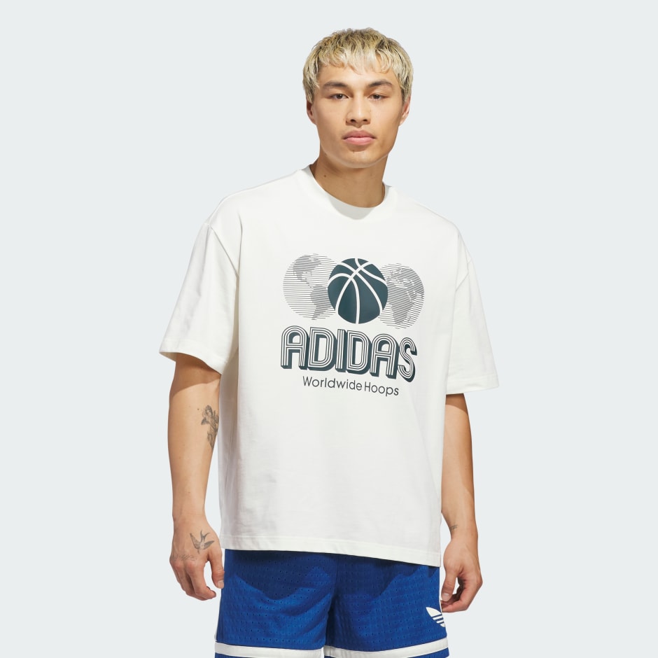 World Wide Hoops Global Basketball Tee