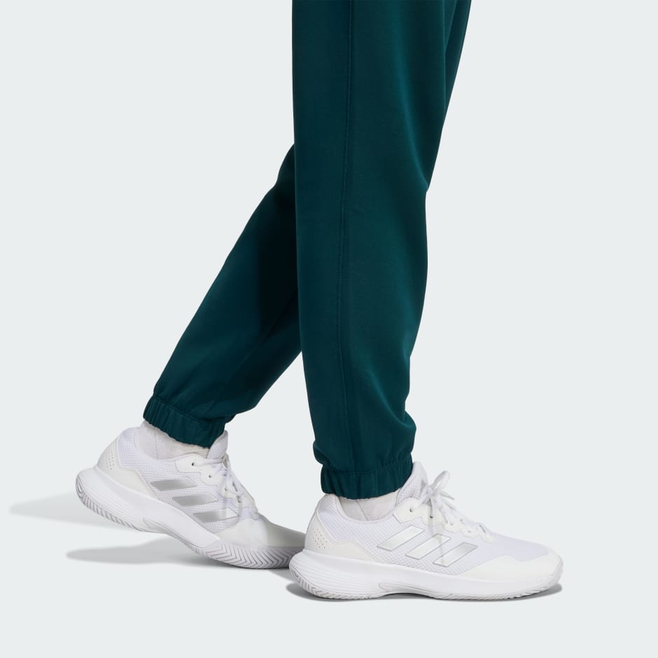 بنطال يوغا أساسي مع أطراف أكمام