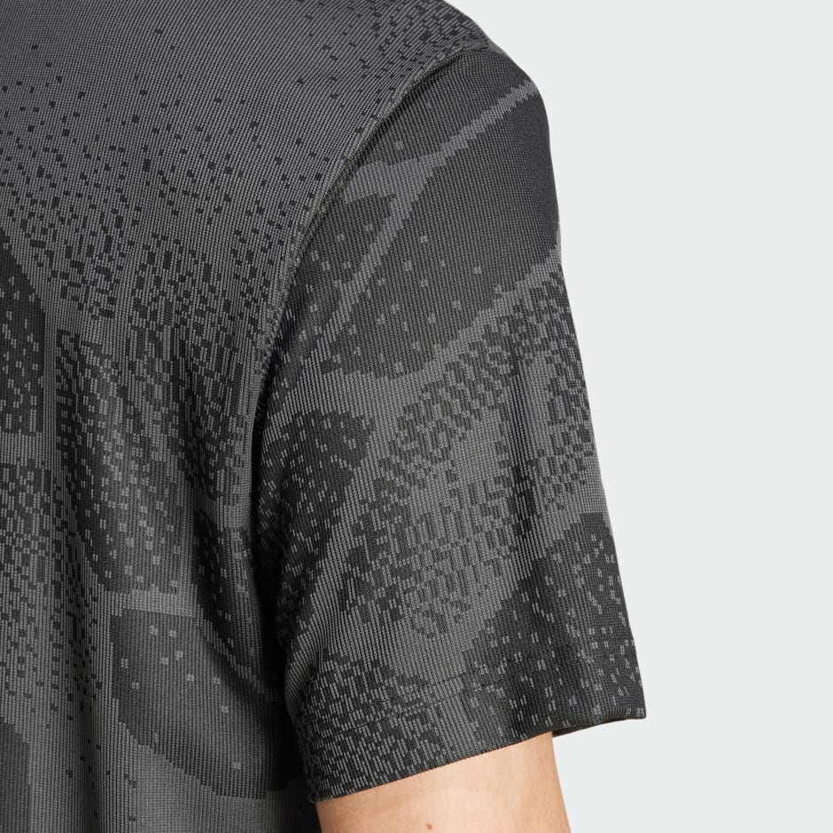 ★adidas★ House of Tiro Short Sleeve Jacquard Jersey JD0549 Clothing - House of Tiro Short Sleeve Jacquard Jersey - Grey