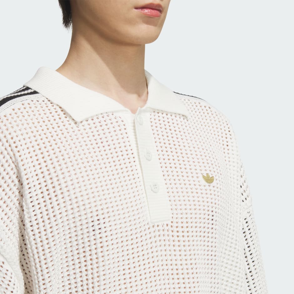Resort Crochet Polo
