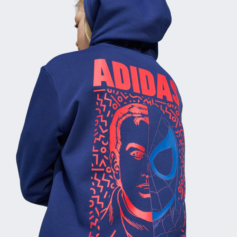 ADIDAS MARVEL SPIDER-MAN HOODED SWEAT