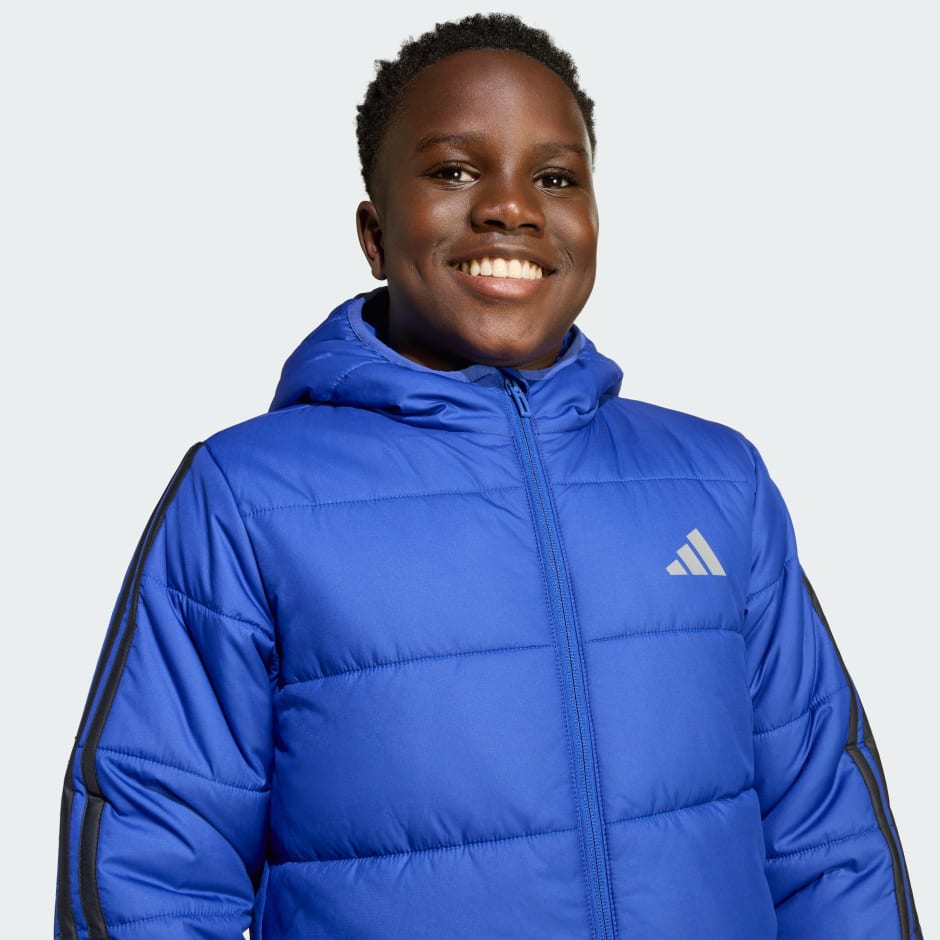 Essentials 3-Stripes Padded Jacket Kids