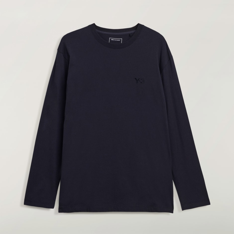 TRICOU CU M&Acirc;NECI LUNGI CU LOGO Y-3