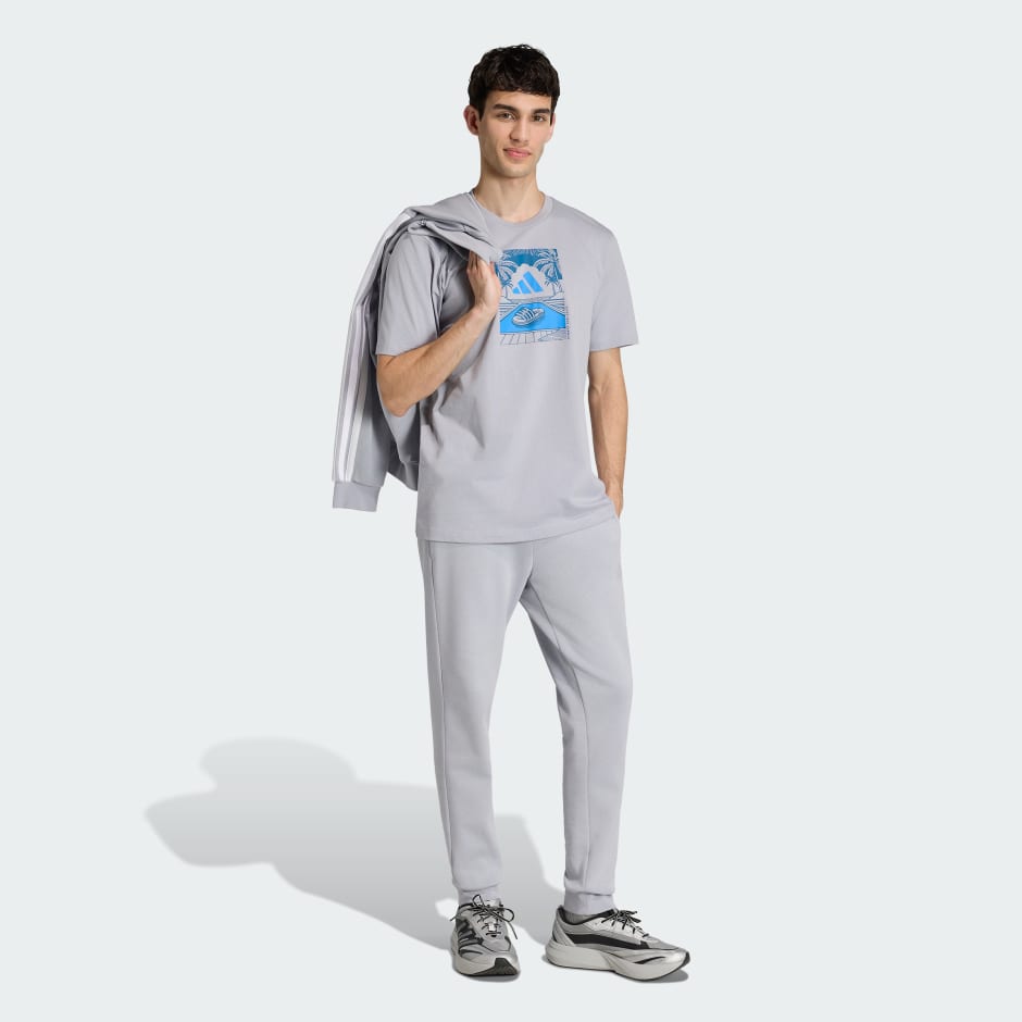 SUMMER SLIDES RELAX GRAPHIC T-SHIRT