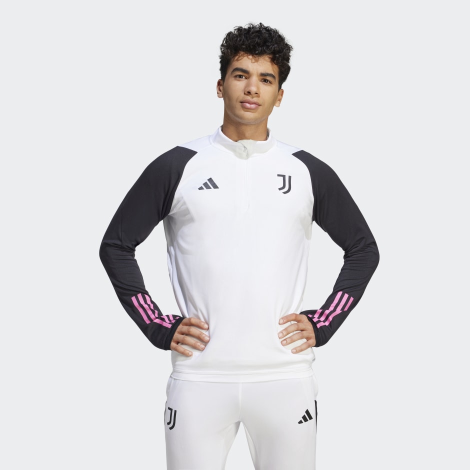 adidas Men's Juventus Human Race Training Top White/Black – Azteca Soccer