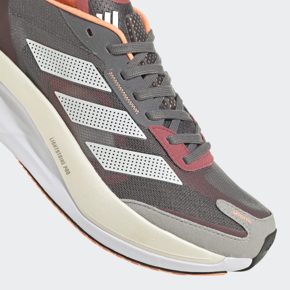 adidas Adizero Boston 11 Shoes Grey adidas IQ