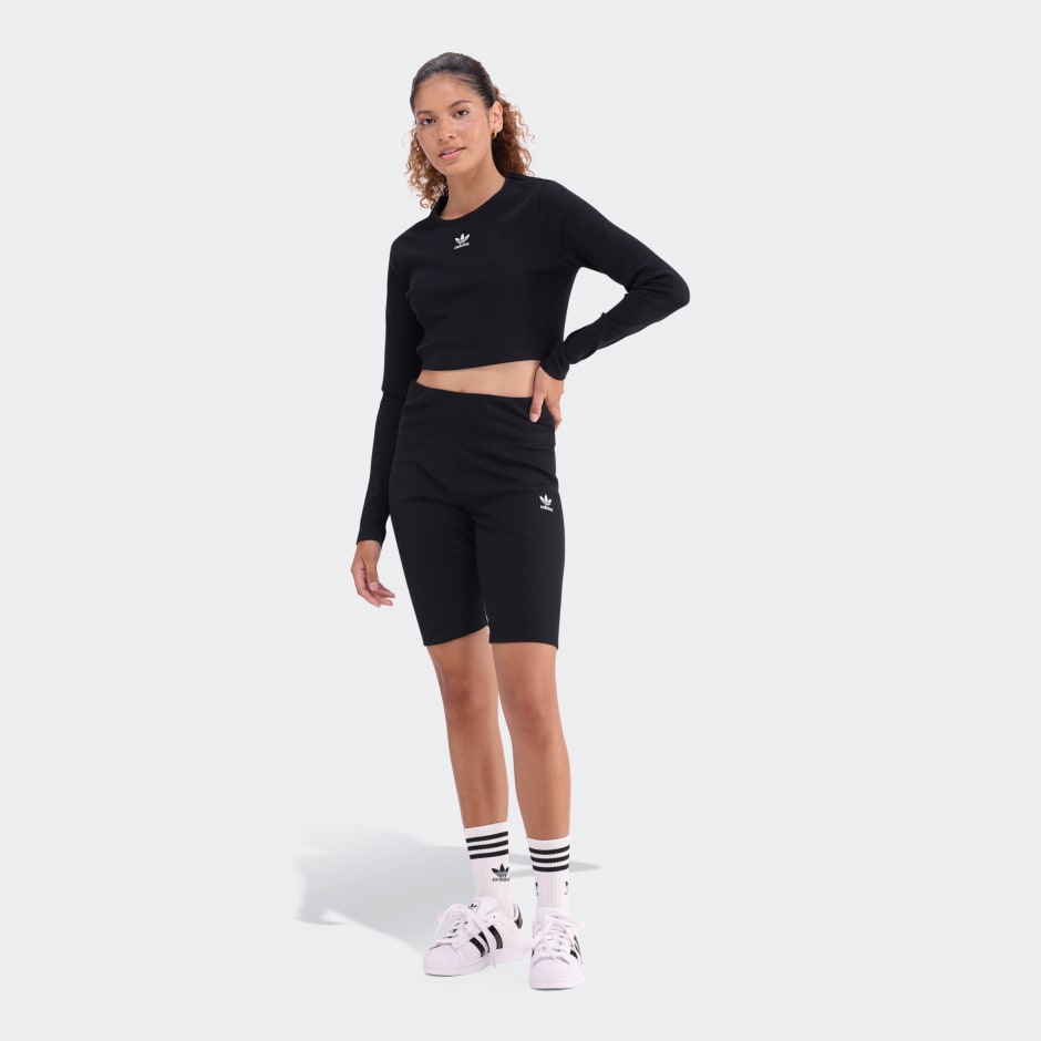 Essentials Rib Short Leggings