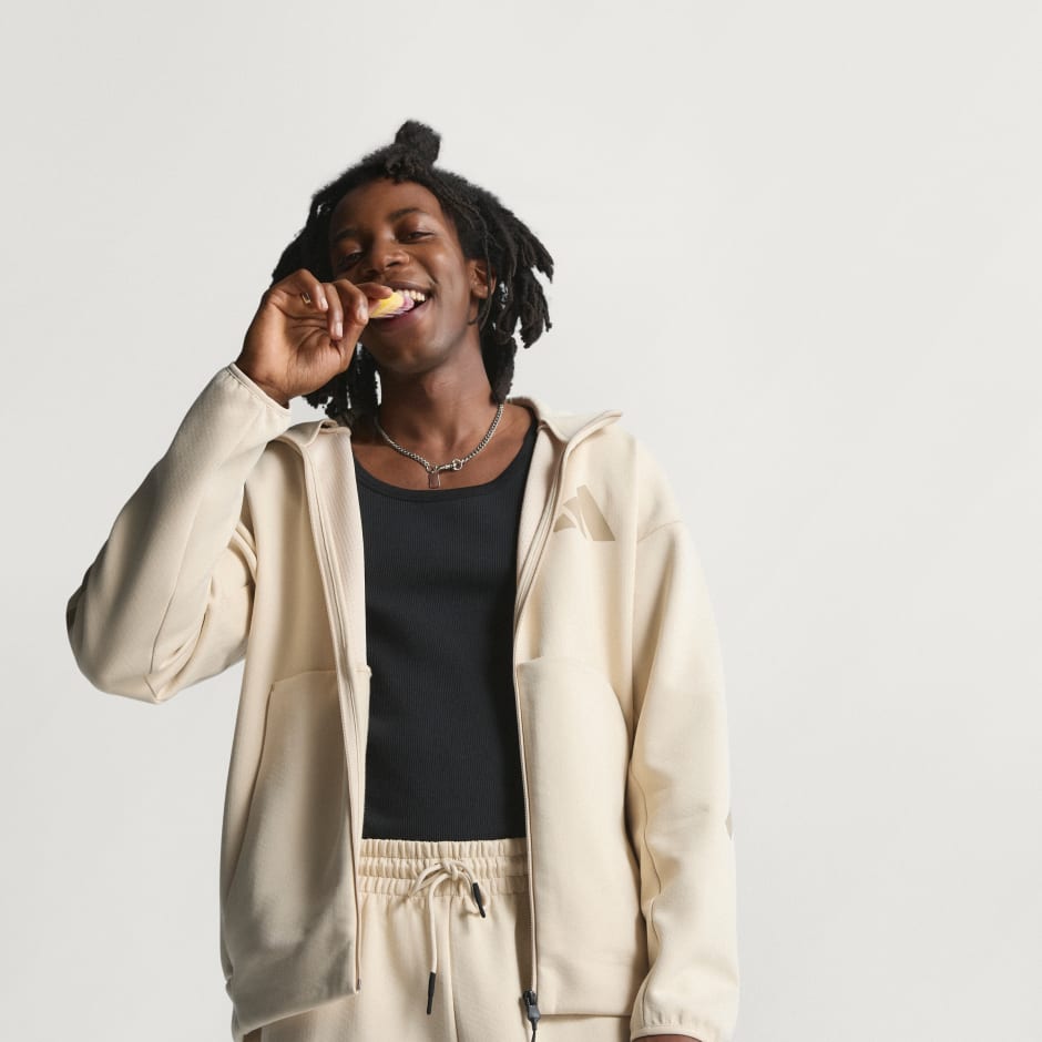 Nouvelle veste de surv&ecirc;tement &agrave; capuche enti&egrave;rement zipp&eacute;e Z.N.E.