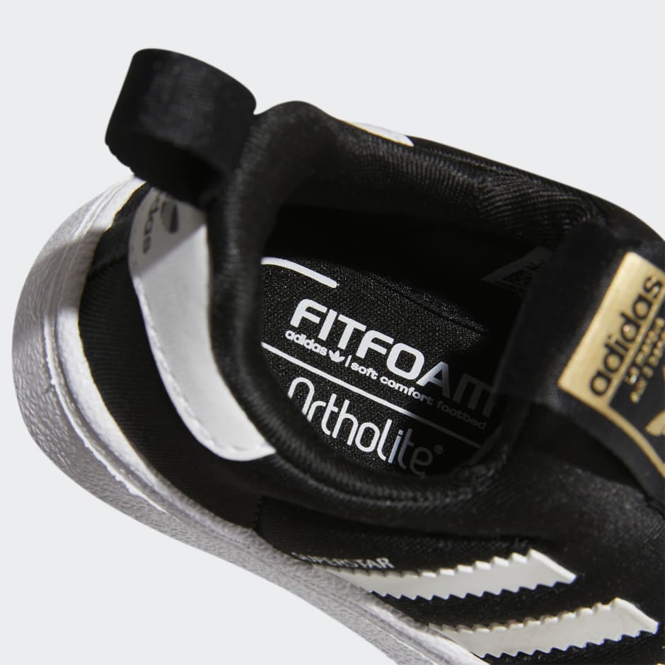 Hub schending NieuwZeeland Kids Shoes - Superstar 360 Shoes - Black | adidas Saudi Arabia