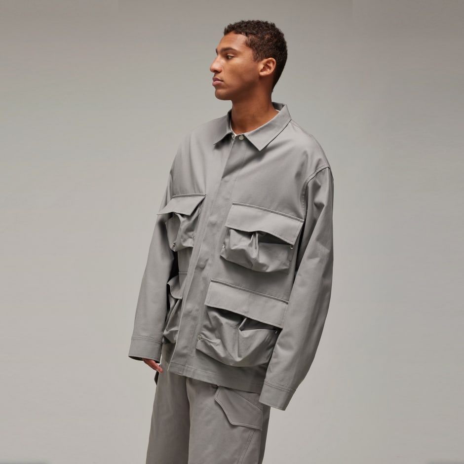 Y-3 Long Sleeve Pocket Overshirt