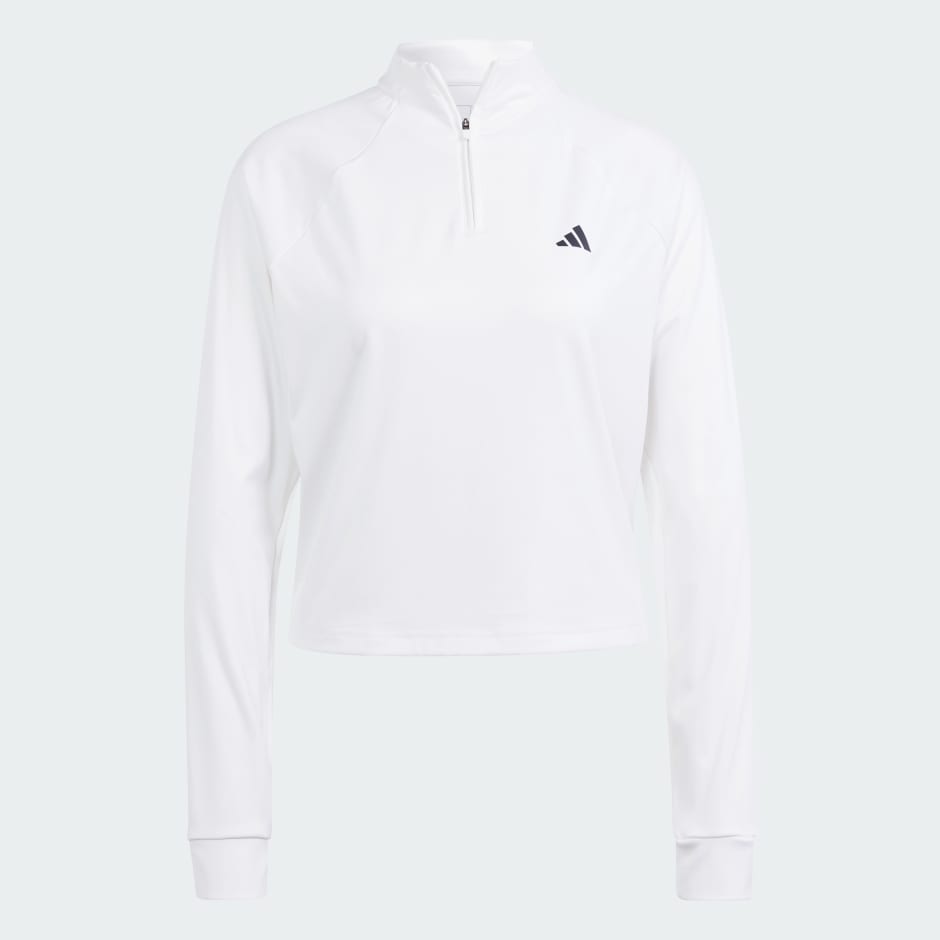 Train Essentials Minimal Branding 1/4-Zip Cover Up