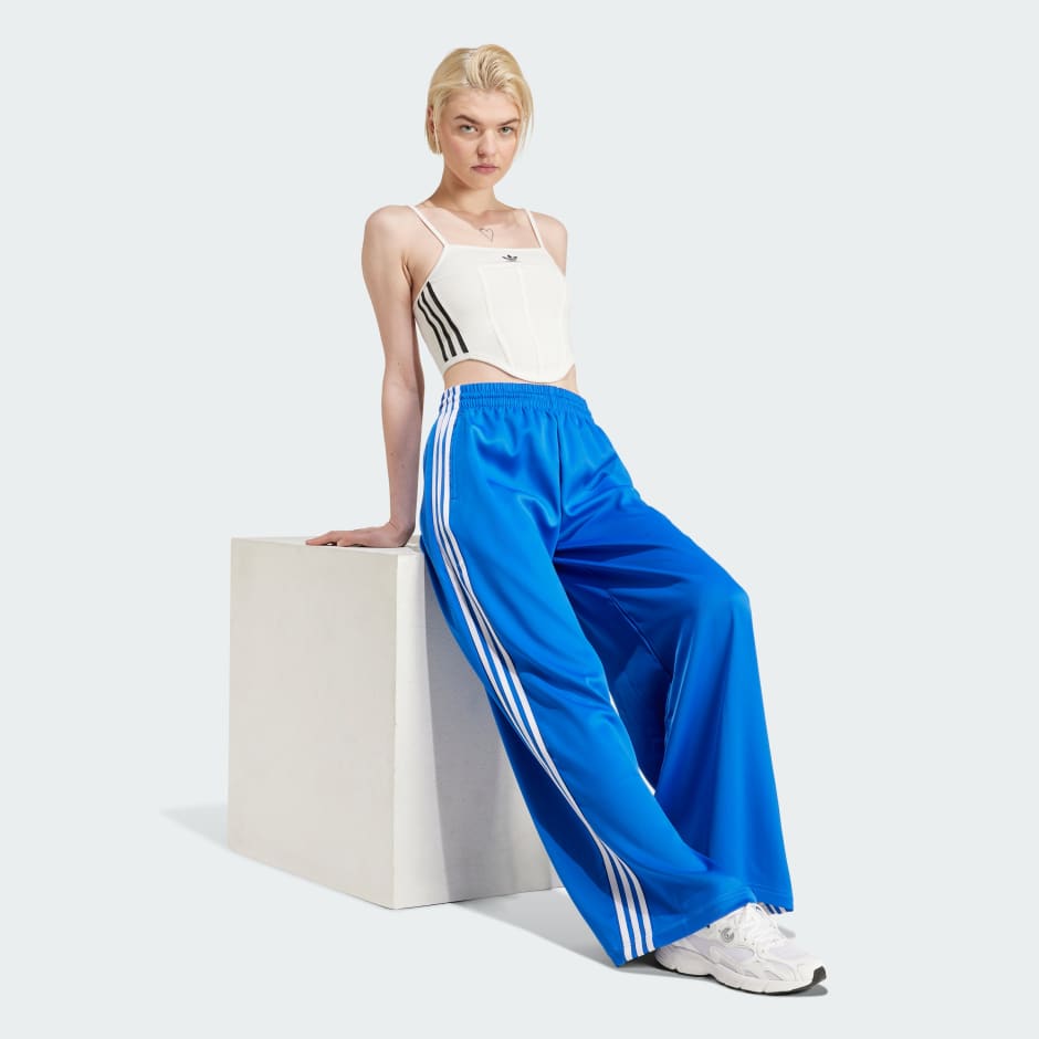 Adicolor Satin Wide Leg Track Pants