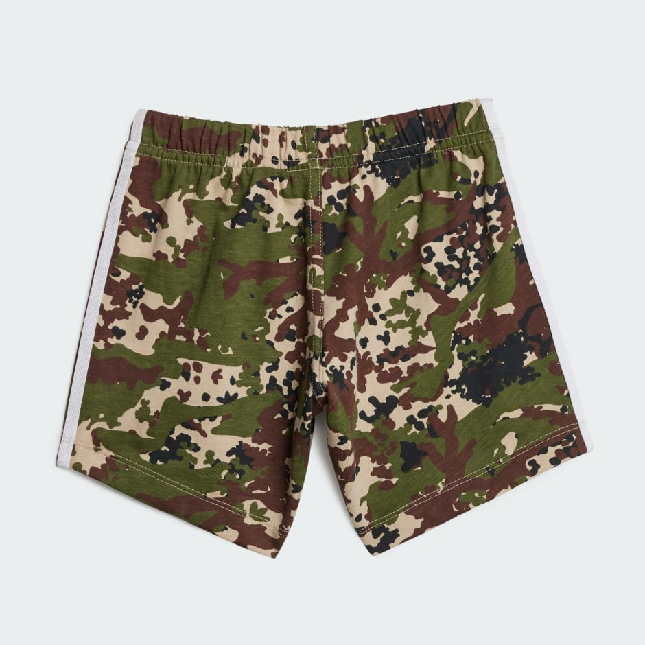 סט Camo Short Tee