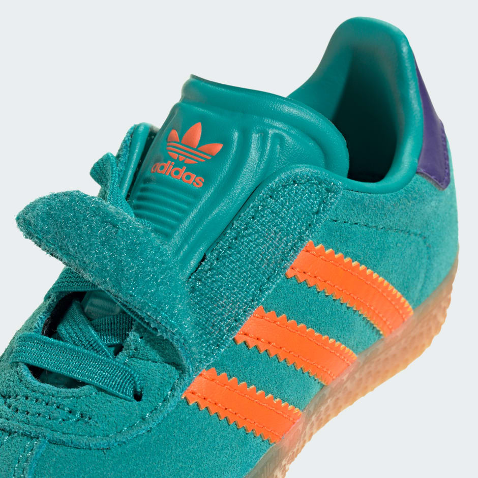 Pantofi cu șireturi elastice Gazelle pentru copii