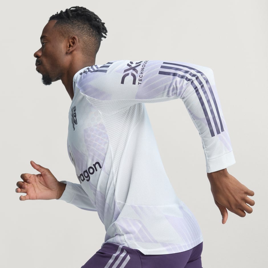 Manchester United 25/26 Long Sleeve Away Authentic Jersey