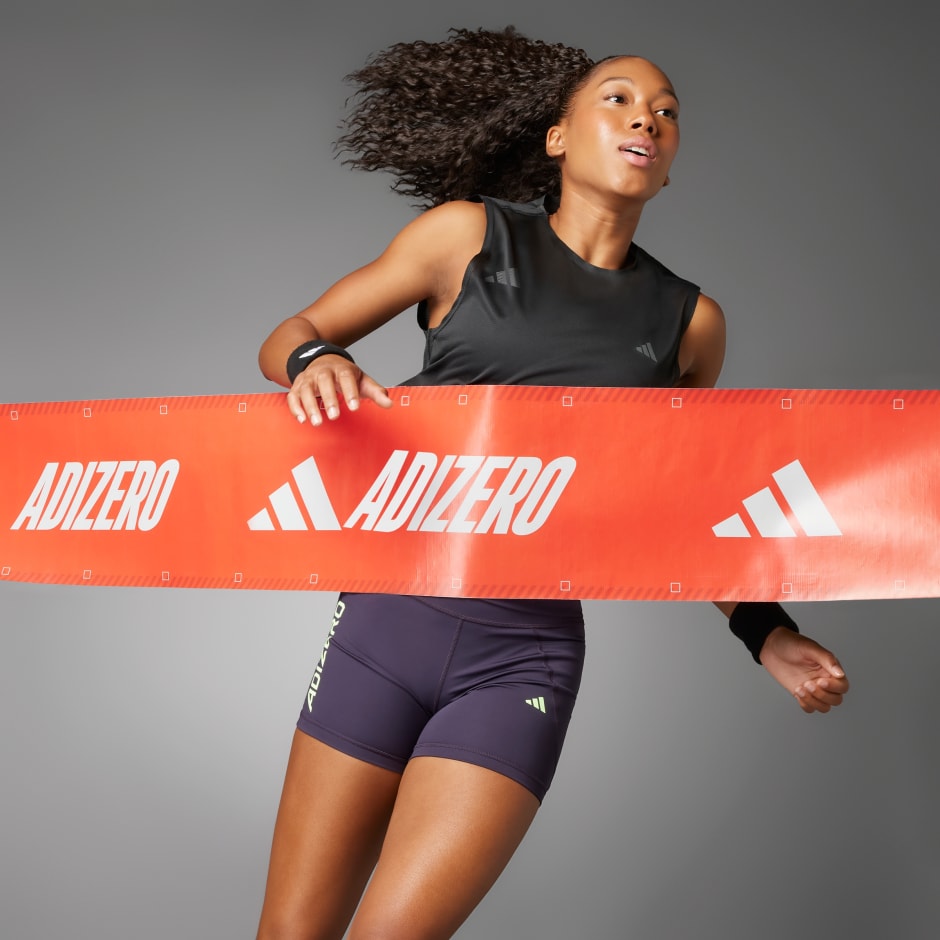 adidas Adizero Lite Short Leggings - Blue | Women's Running | adidas US