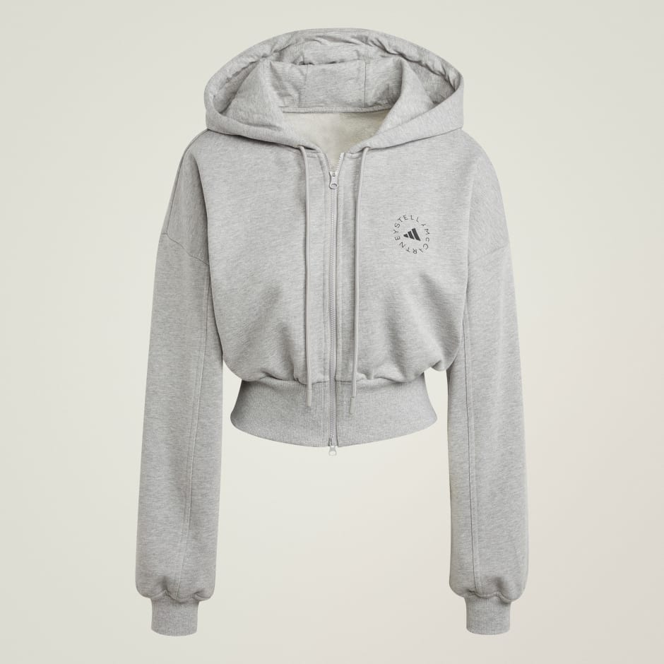 adidas by Stella McCartney Sportswear Cropped Hoodie