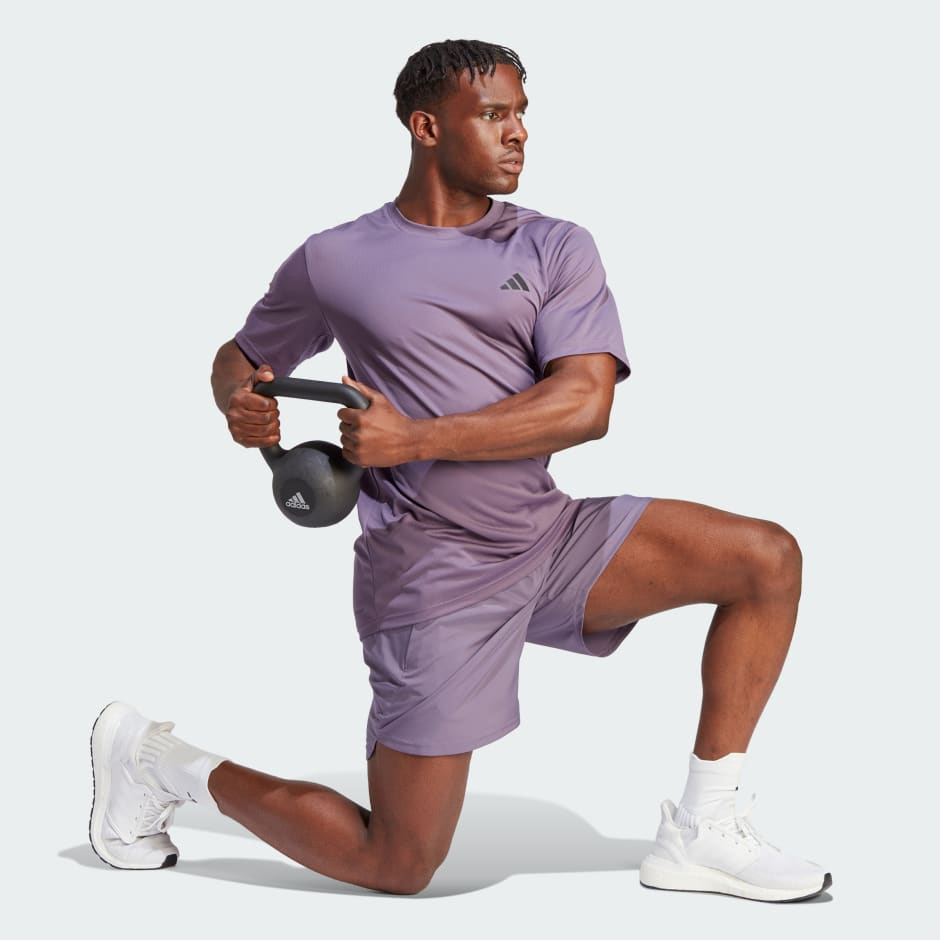 adidas AEROREADY Designed for Movement Shorts - Purple | adidas UAE