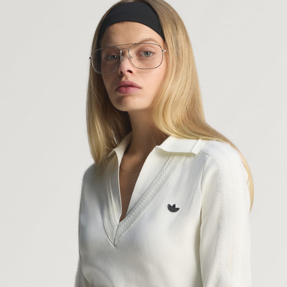 Haljina dugih rukava s ovratnikom