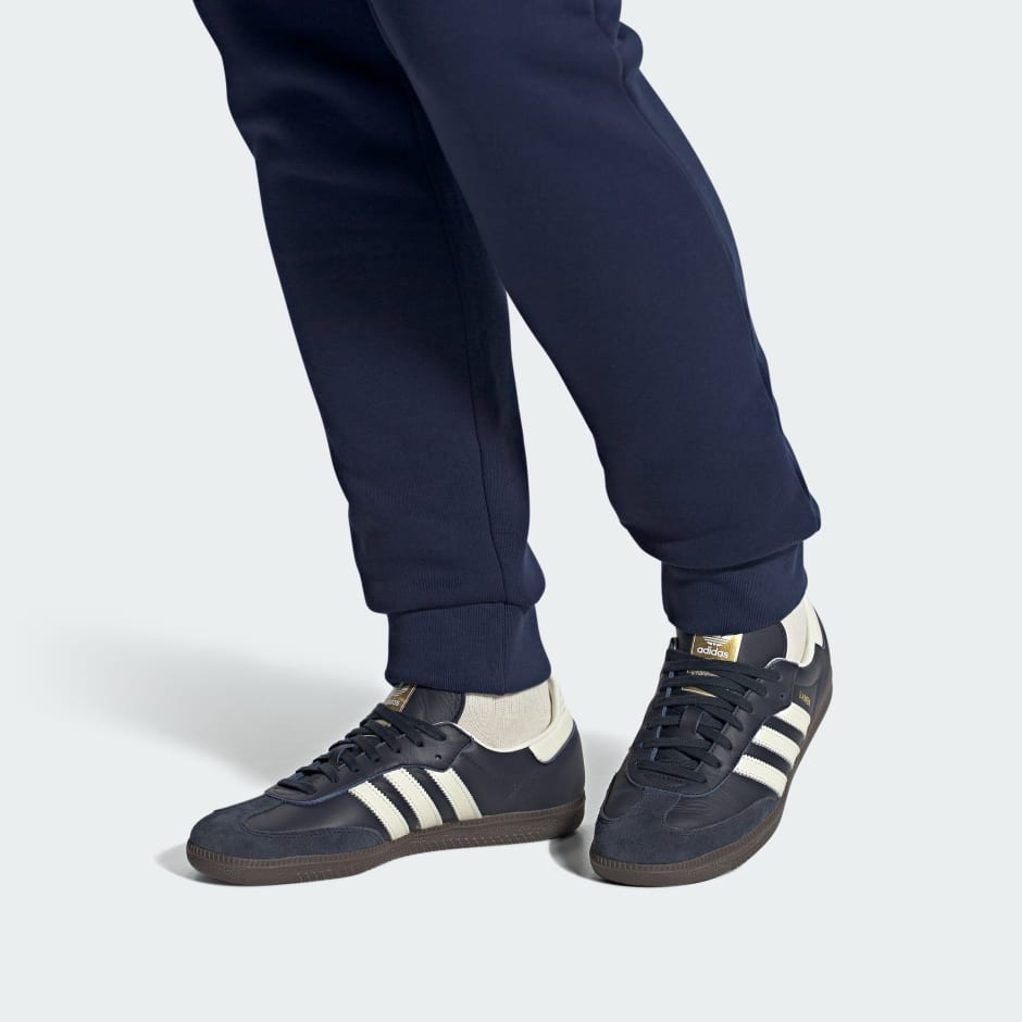 Men's Shoes - Samba OG Shoes - Blue | adidas Kuwait