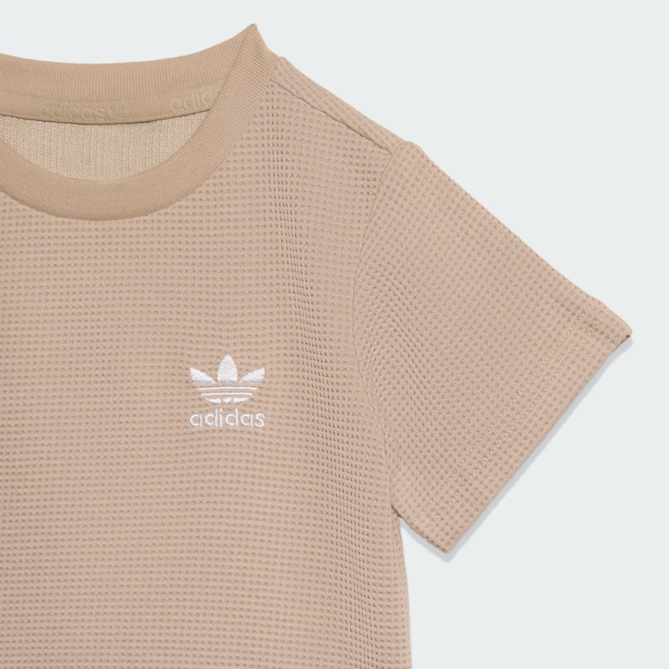 SET TRICOU REGULAR WAFFLE SHORT