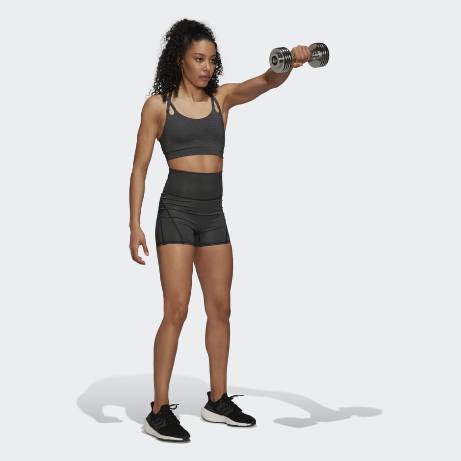 Yoga Luxe Studio Light-Support Fire Bra