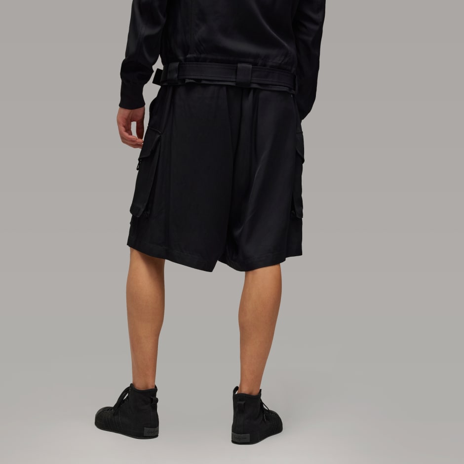 Y-3 Rayon Twill Shorts
