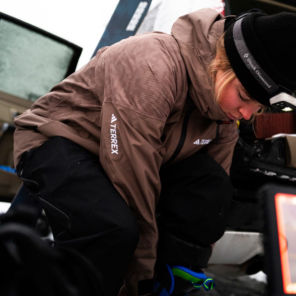 Jachetă Terrex Xperior Hybrid PRIMEKNIT CLIMAPROOF+