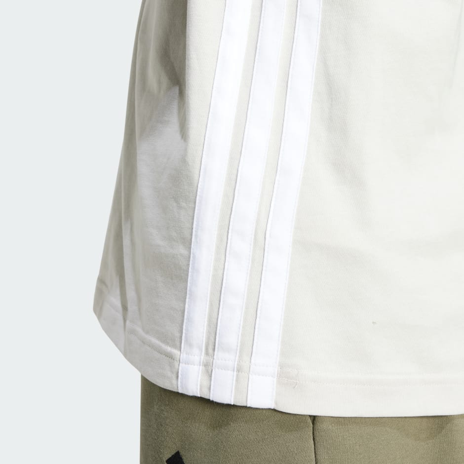 Essentials 3-Stripes Single Jersey Tee