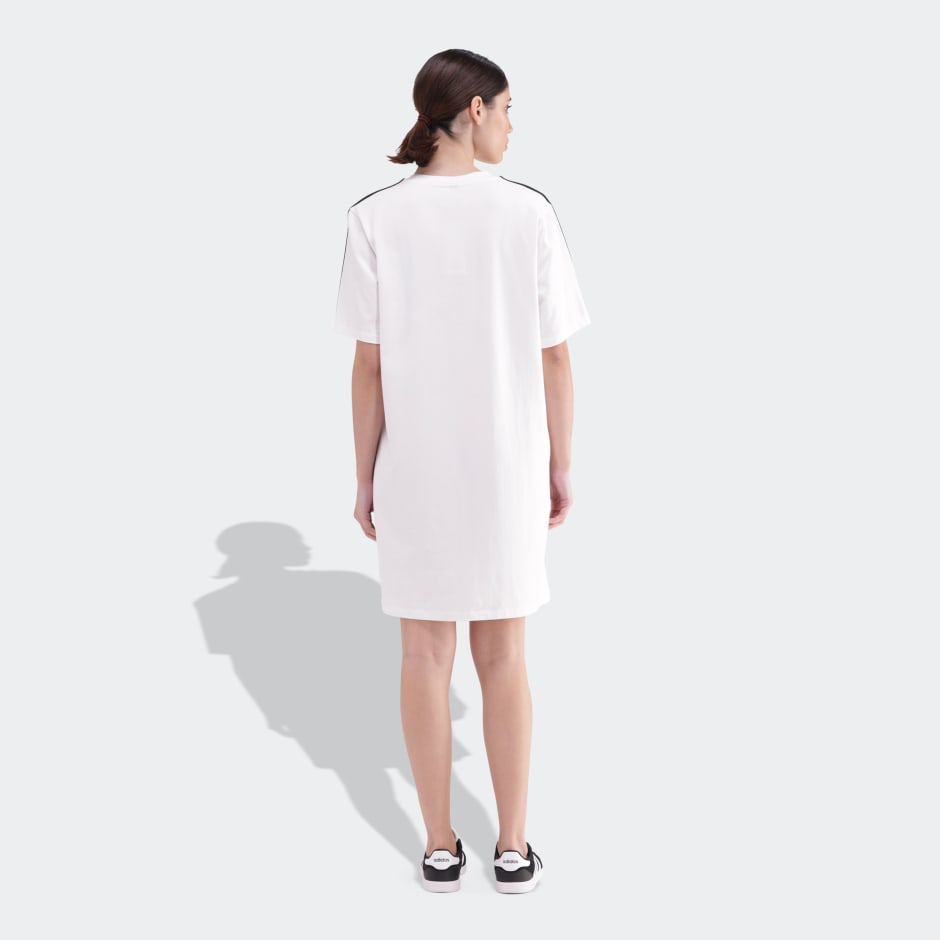 Essentials 3-Stripes Single Jersey Boyfriend Tee Dress