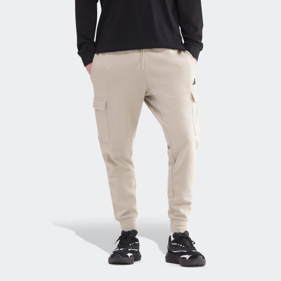 Essentials Feelcozy Fleece Cargo Joggers