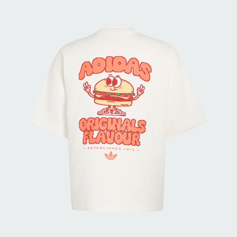 Tricou Pixelated Burget Character Graphic