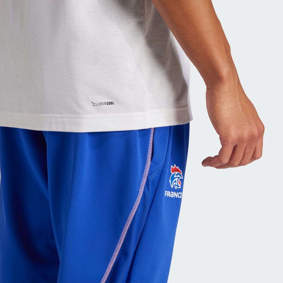 Tricou cu imprimeu grafic Franța Handball Climacool