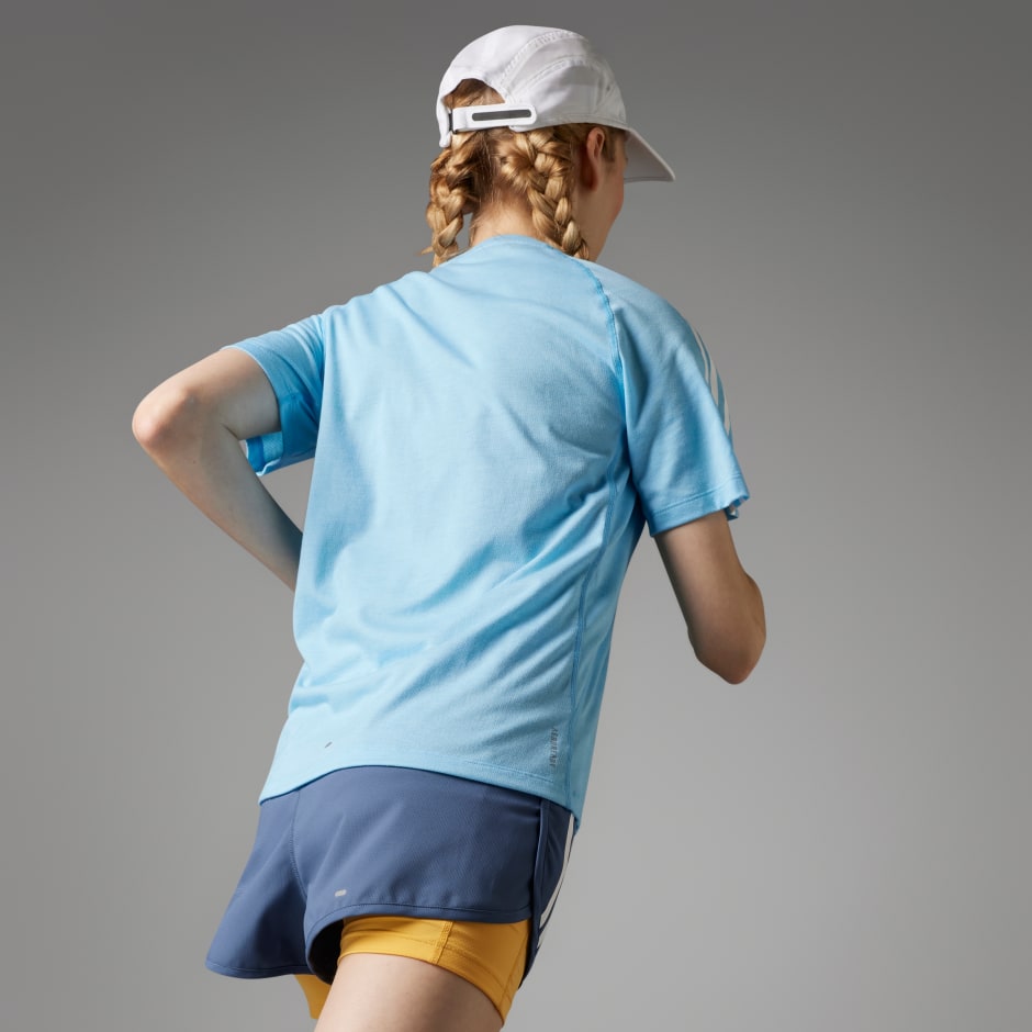 Own the Run 3-Stripes Tee
