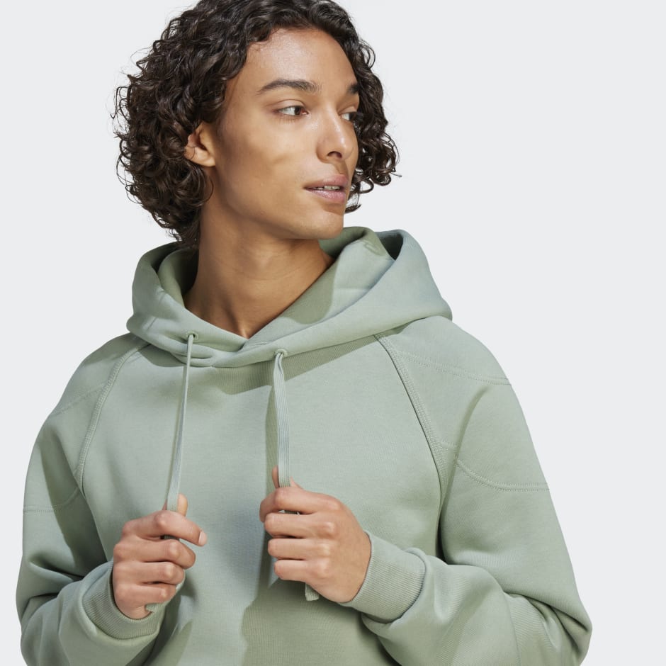 Khaki green adidas hoodie womens best sale