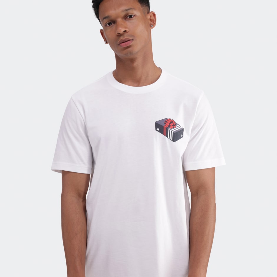 3-Stripes Lights Giftbox Graphic T-Shirt