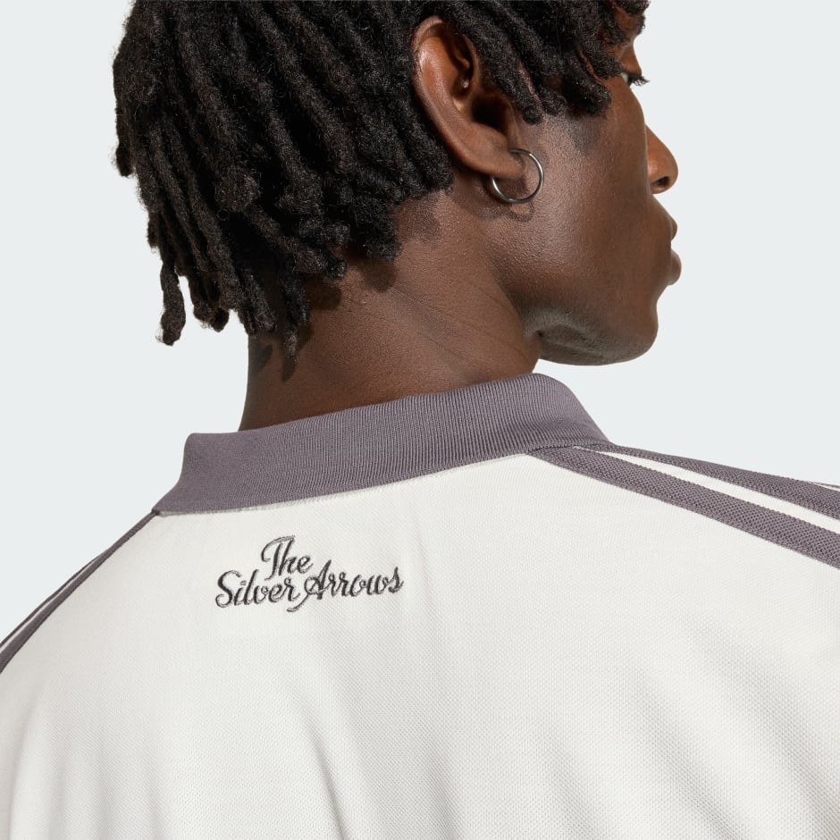 TRICOU POLO MERCEDES - AMG PETRONAS FORMULA 1 TEAM SILVER ARROWS ICON, PENTRU BĂRBAȚI