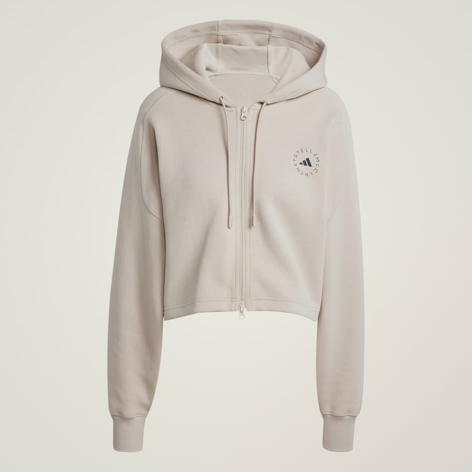 adidas by Stella McCartney Sportswear Cropped Hoodie