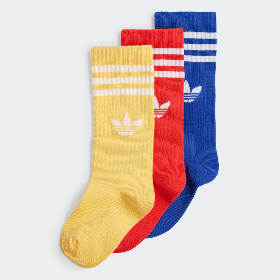 Visoke čarape Crew Socks, 3 para